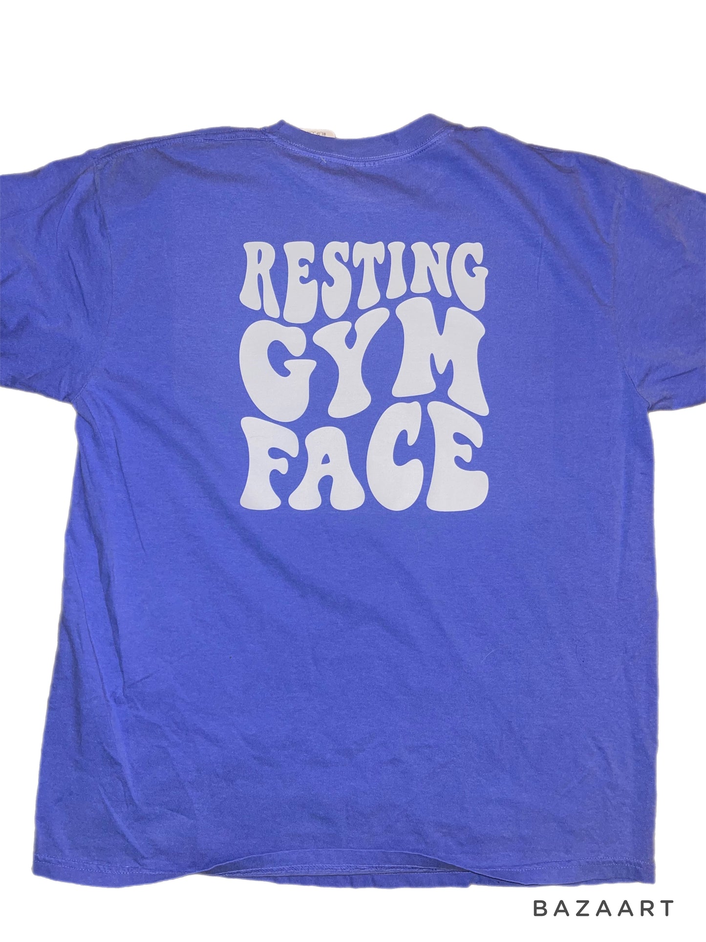 “Resting gym face”